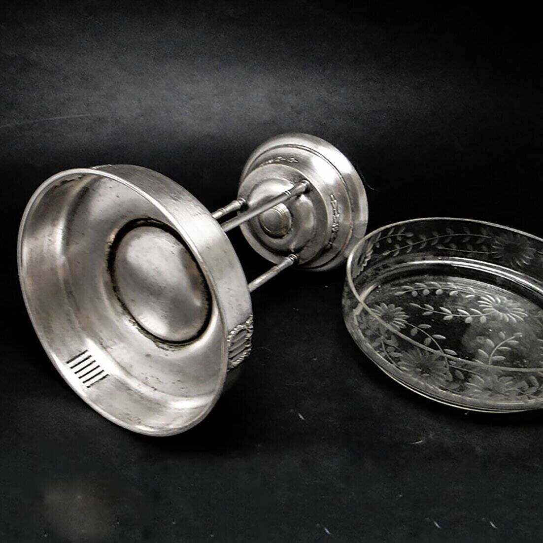 20th century column platter from Argentor, Austro-Hungary