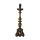 18th Century Gilded Wood Candlestick