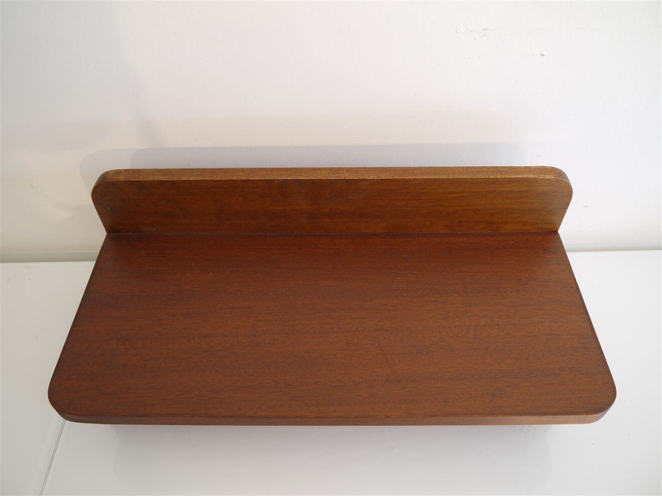 Vintage wooden wall bedside 1960