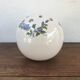 Ancient ball vase with 13 holes in ceramic with painted decoration