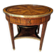 Louis XVI side table in marquetry