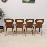 Lot de 4 chaises Fourmi de Baumann