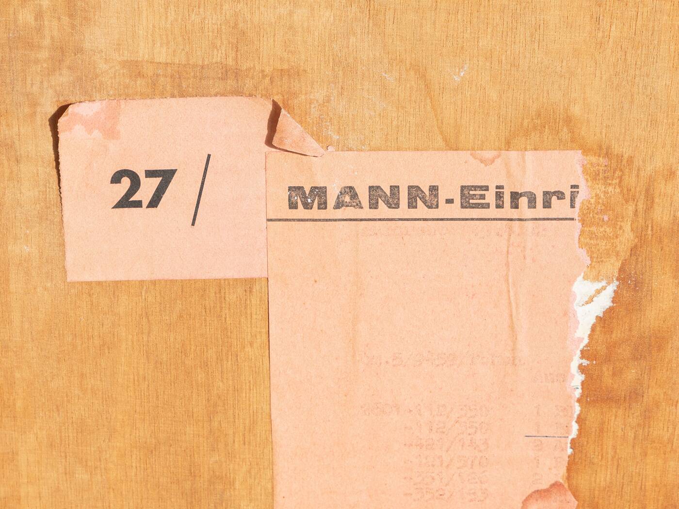 Light Wooden Sideboard, 1950s