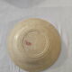 Gien red flower opaque porcelain plate diam 21.5 cm