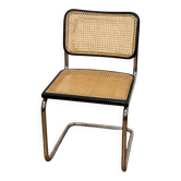 Marcel Breuer black chair B32 Cesca made in Italy