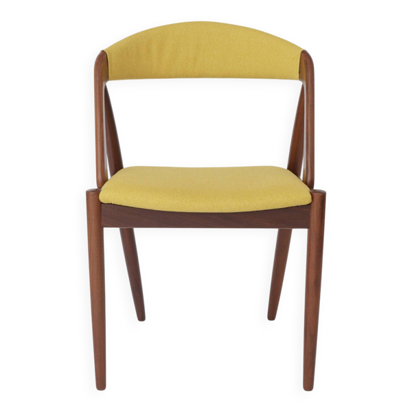 Chaise Model 31 de Kai Kristiansen, Schou Andersen années 1960, en teck danois pour salle à manger. — Beyit