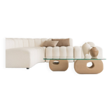 "Le Rectangle" coffee table from Dune ateliers