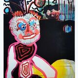 De « Rubrique à Miami » affiche Paul Kostabi 1962