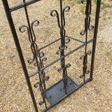 Wrought iron coat holder