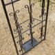 Wrought iron coat holder