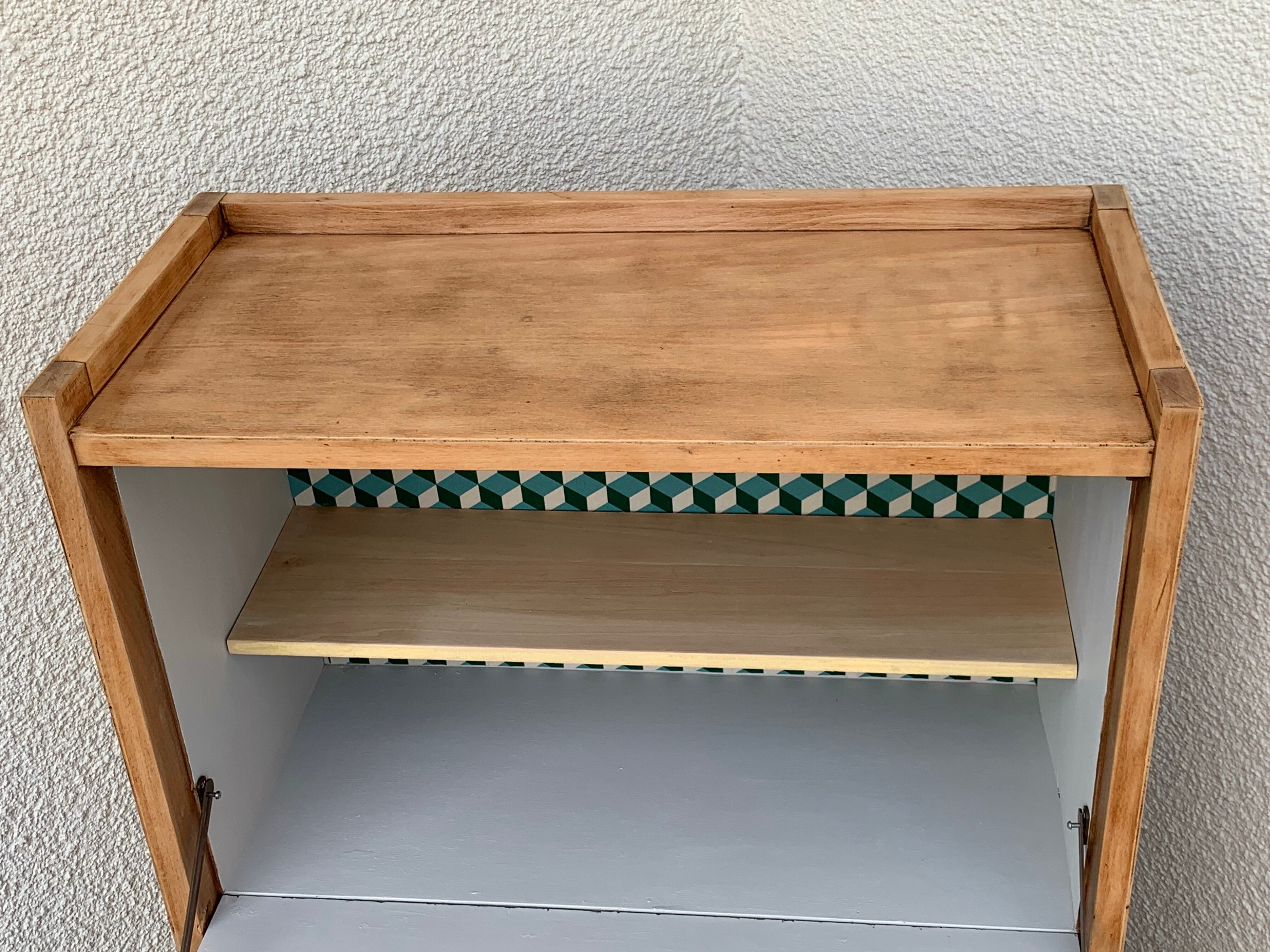 Secretary dresser vintage compass feet 1950