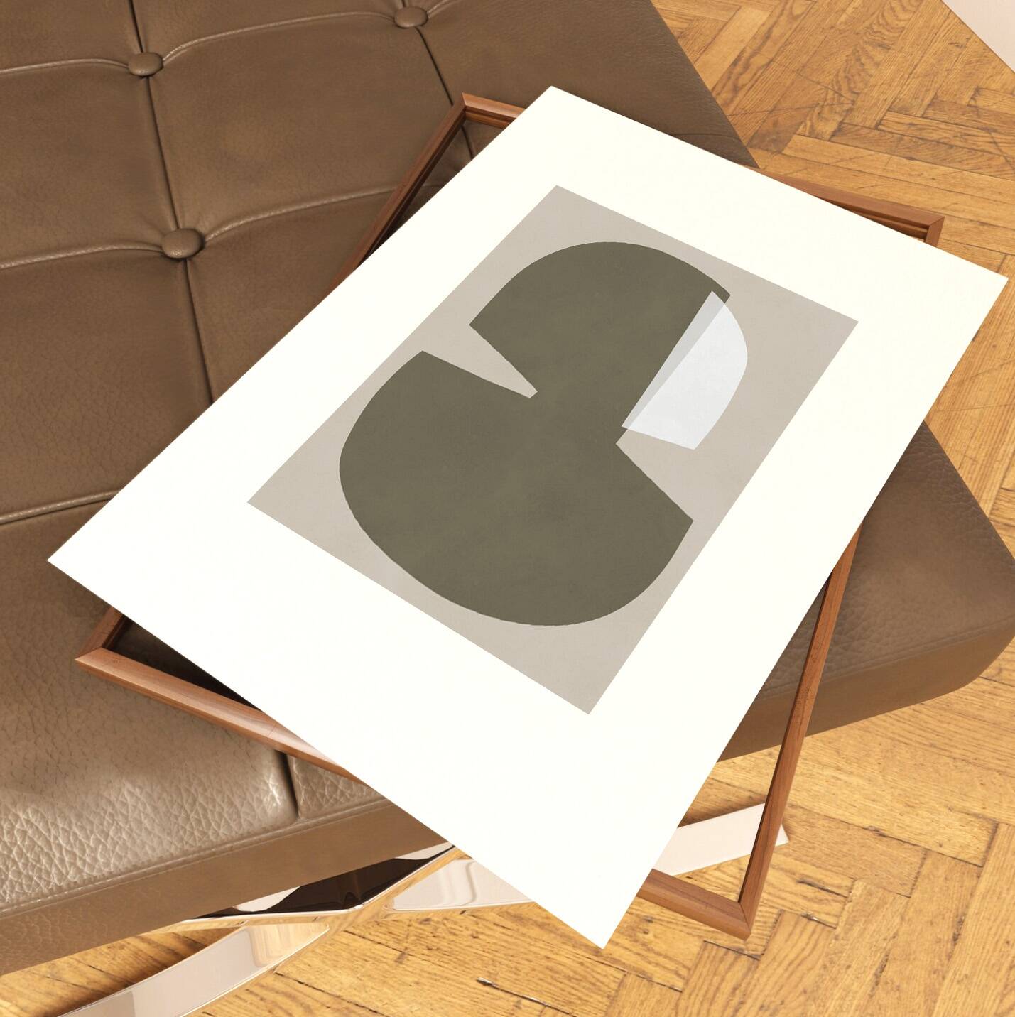 Peinture faite à la main 29,7x42cm