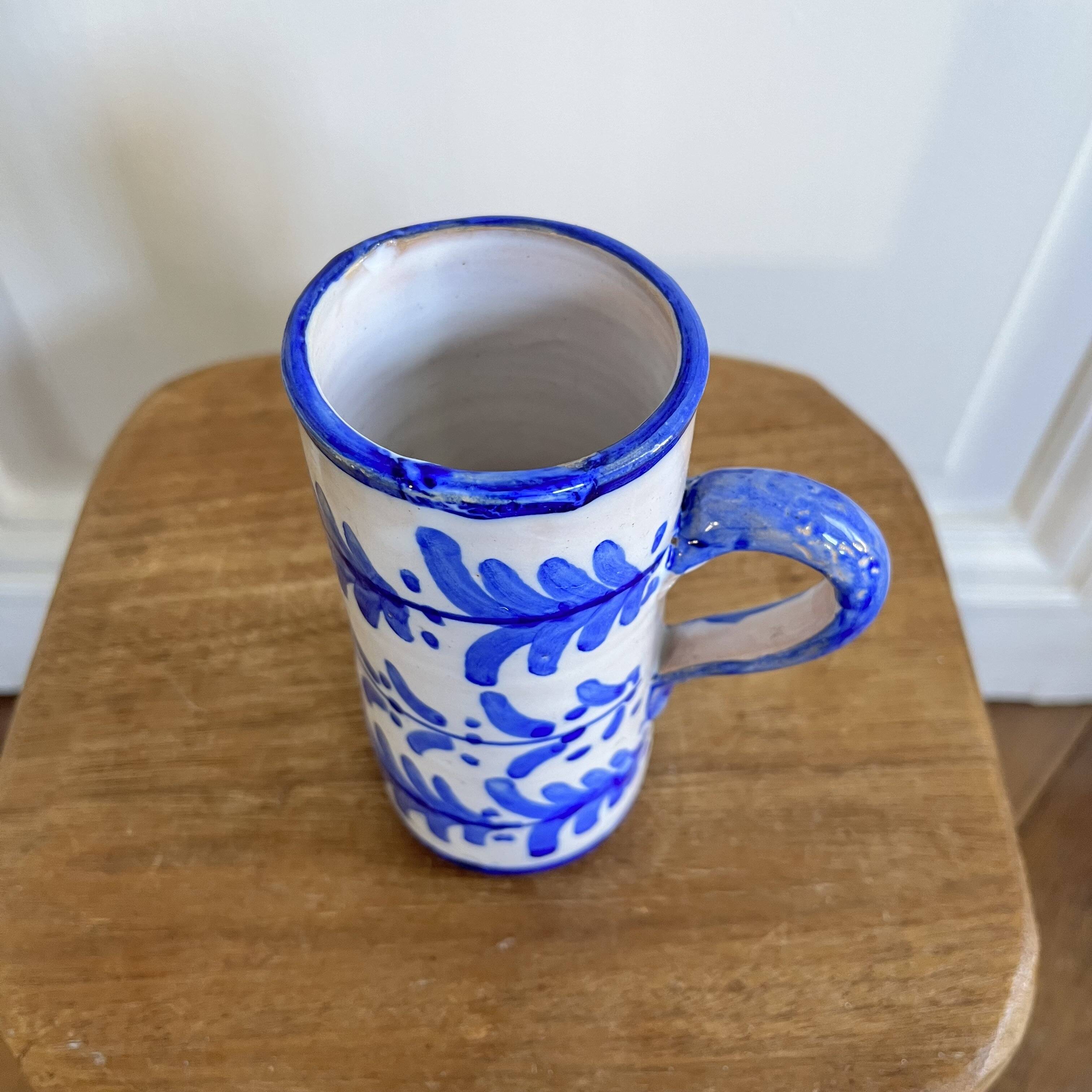 Vintage ceramic mug from Toledo