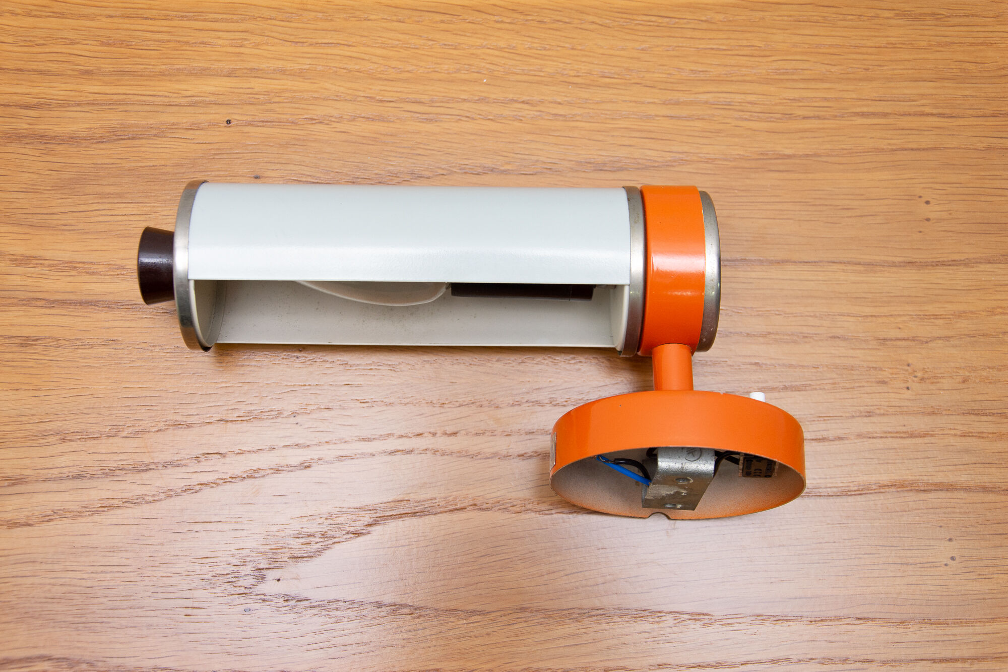 Mid century wall roller lamp by Josef Hurka for Napako, 1960´s