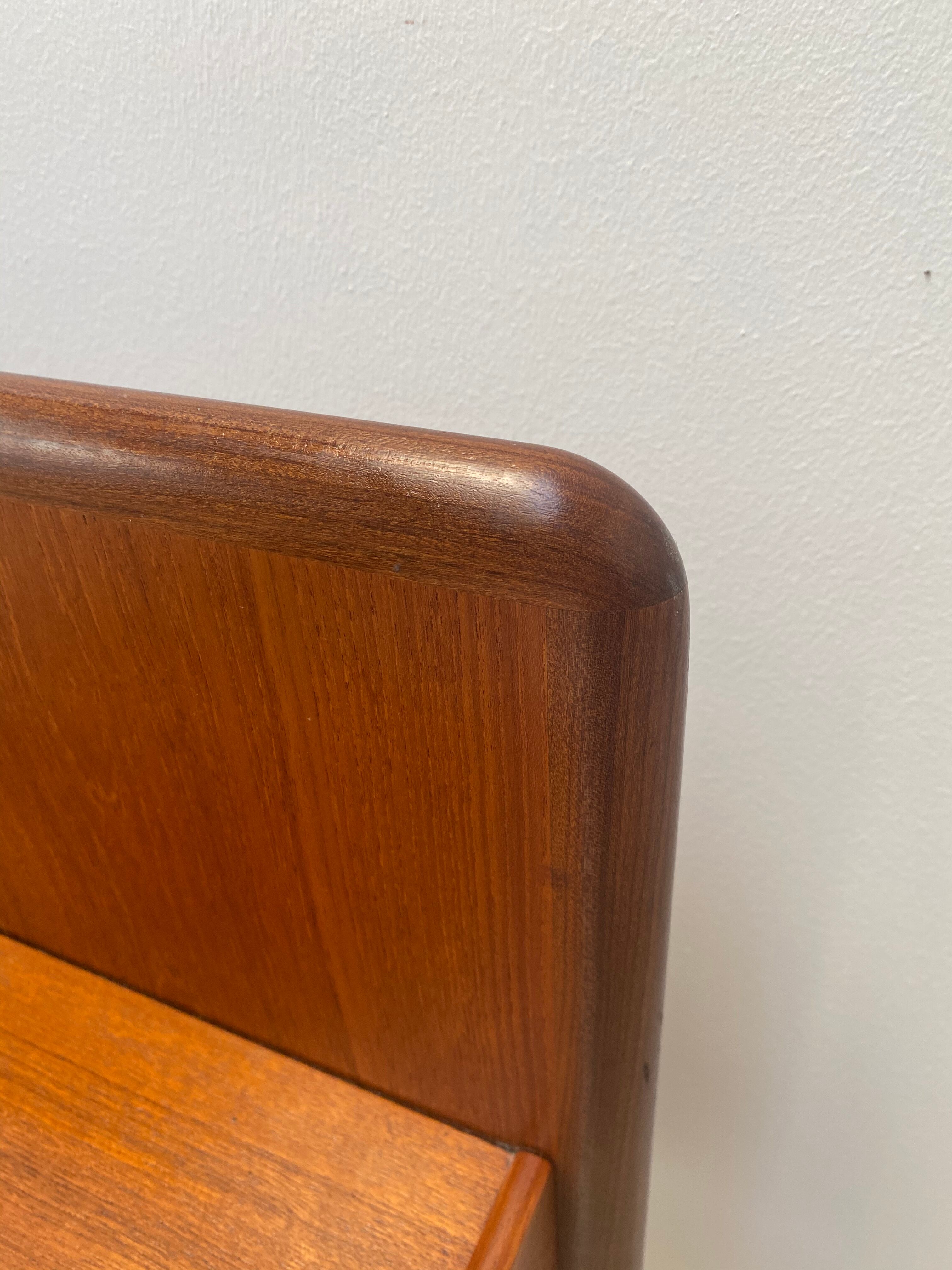 Scandinavian teak bed