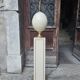 "Ostrich egg" floor lamp by Maison Le Dauphin