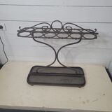 Wrought iron umbrella stand