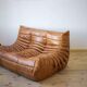 1x 2-seater, 1x corner, 1x 3-seater Togo designed by Michel Ducaroy 1973
