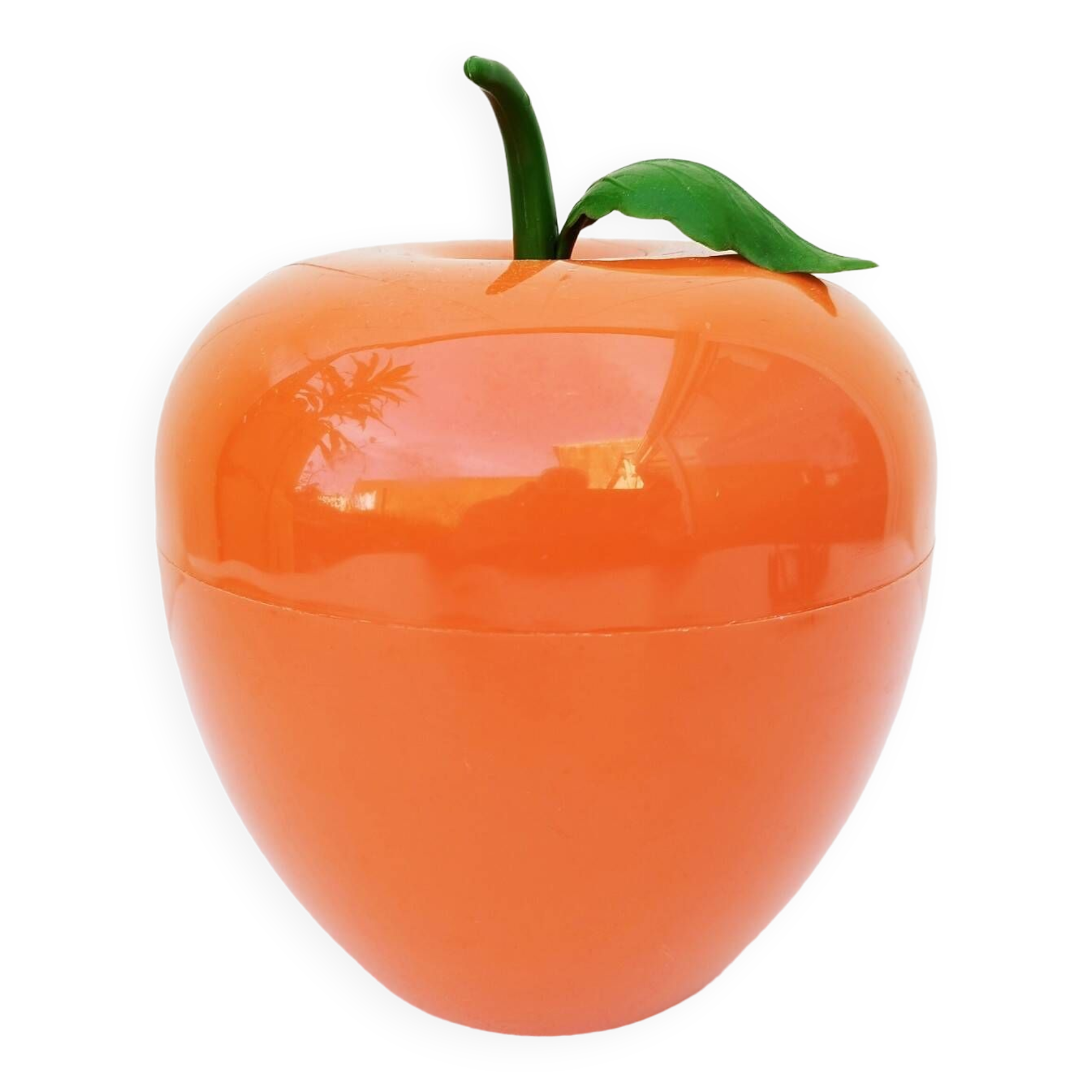 Vintage orange Somm ice cube 70's icon