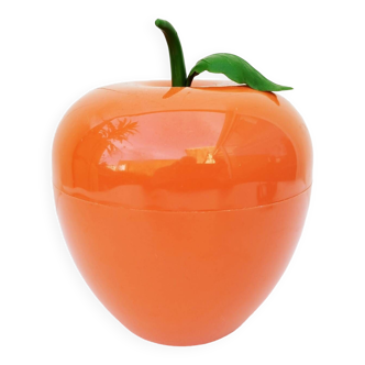 Vintage orange Somm ice cube 70's icon