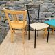 Set of 4 mismatched chairs