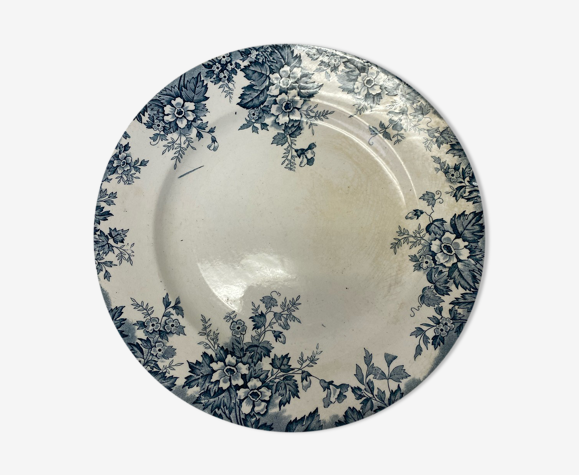 Plat de service ancien saint amand