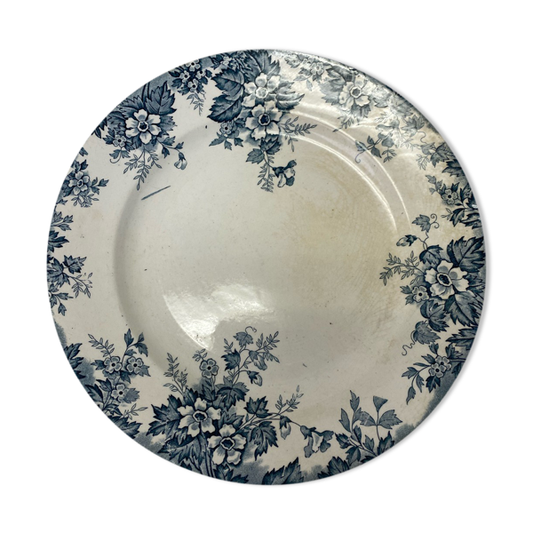Plat de service ancien saint amand