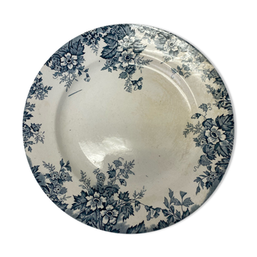 Plat de service ancien saint amand