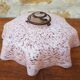 Speckled pink opaline suspension
