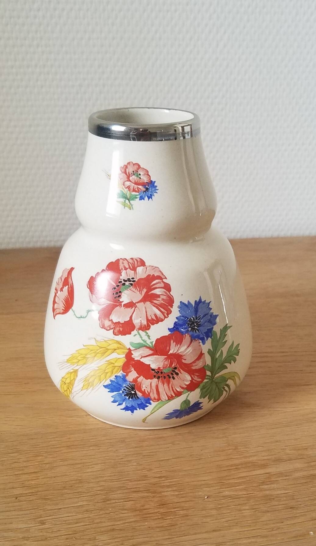 Salins glazed ceramic vase