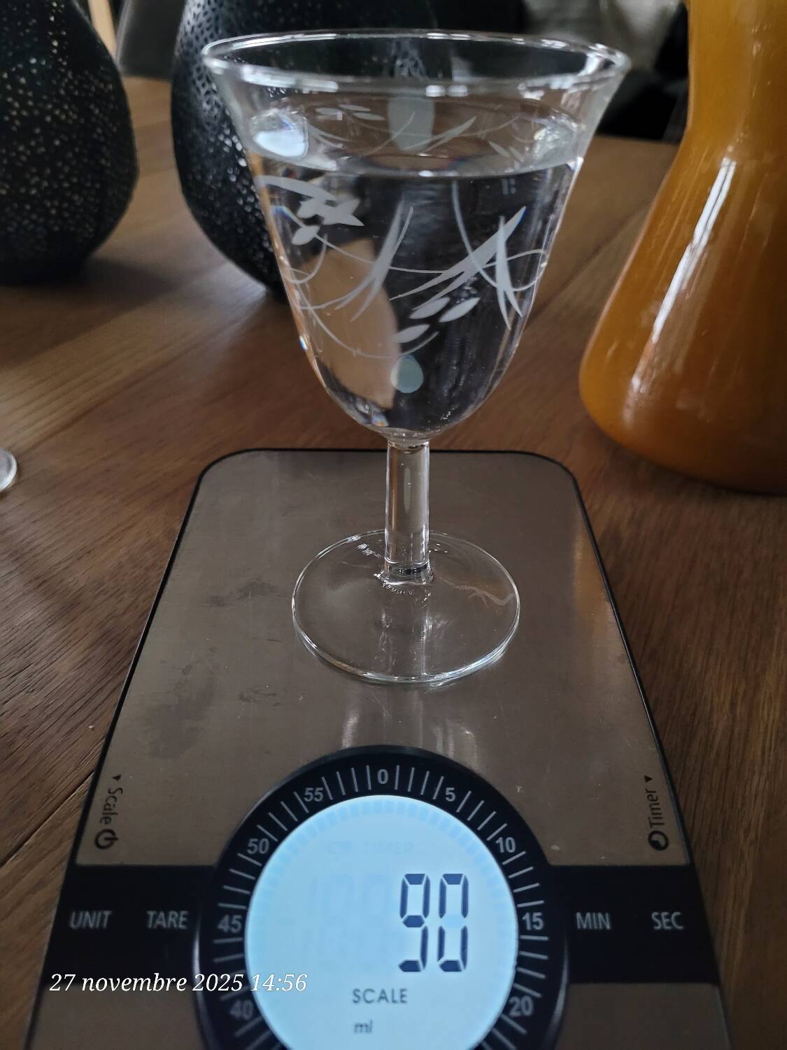 6 verres à vin vintage