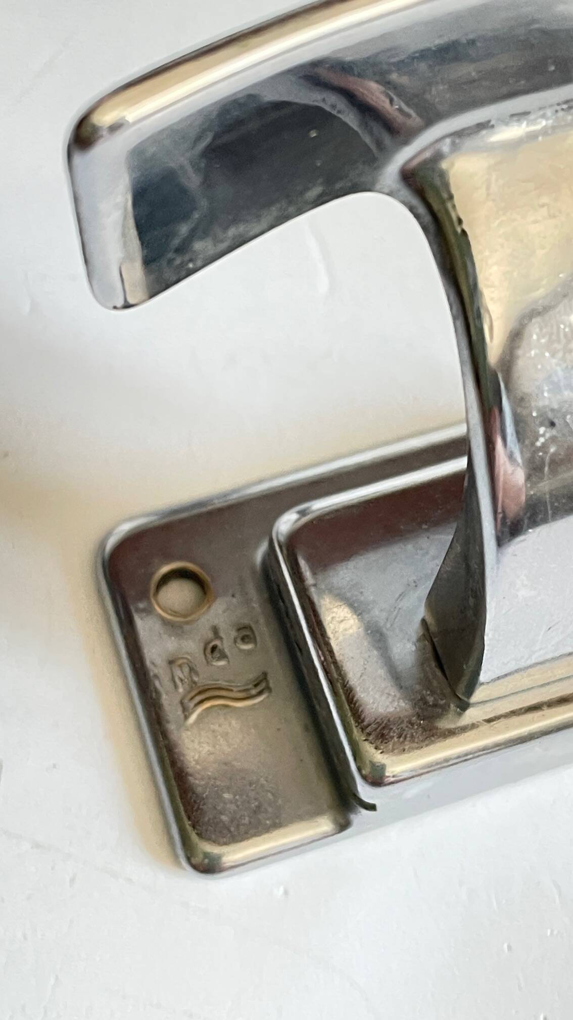 Pateres vintage metal patina