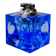 Magnifying lighter by Antonio Imperatore, blue murano glass, Italy, 1970