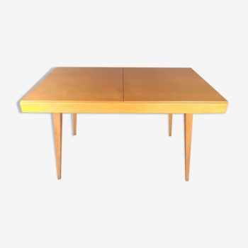 Table à extension en frêne František Jiràk par Tatra vintage Tchèque 1960s