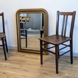 Pair of 1930s bistro chairs
