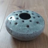 Signed ceramic flower pick