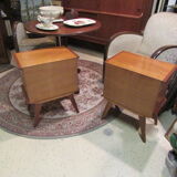 Pair nightstands vintage