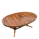 Oval table Baumann, two extensions, rosewood top.