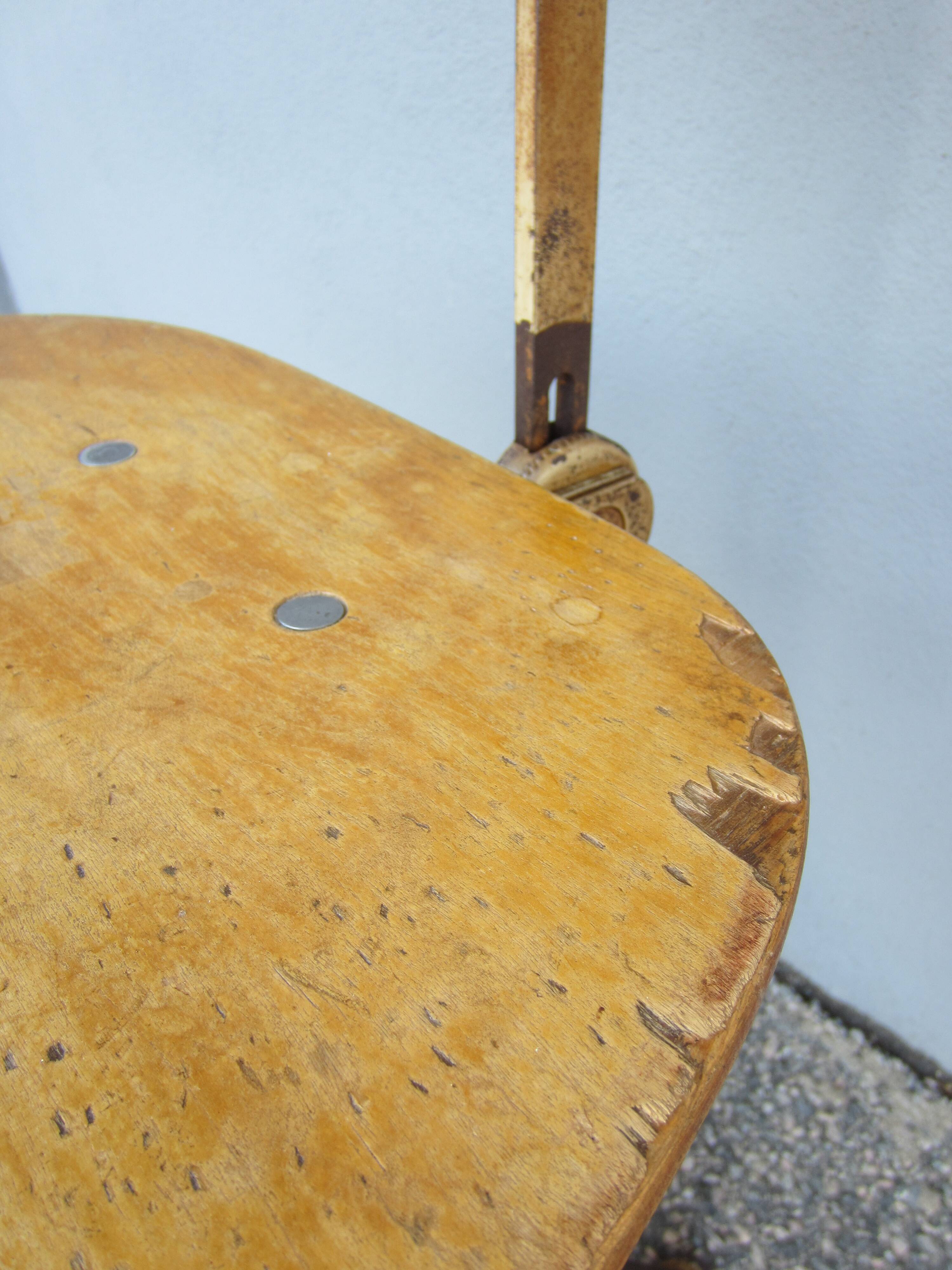 Odelberg & Olson Scandinavian industrial chair, 1940s