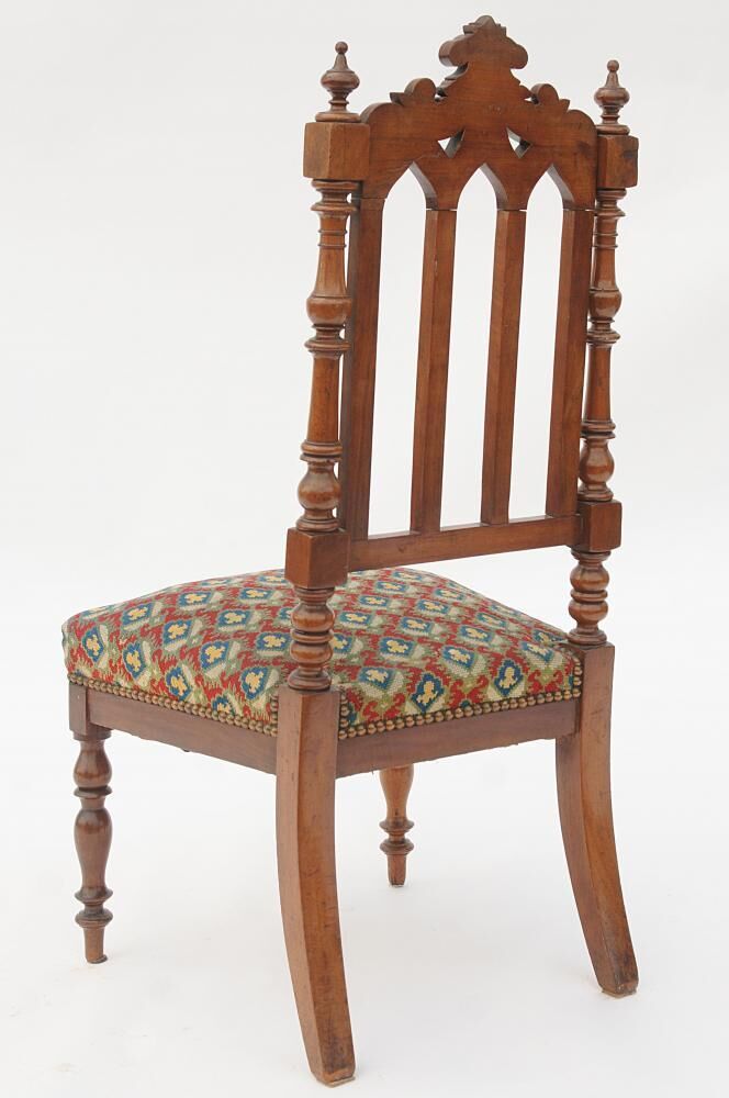 Neo-Gothic style chair