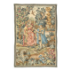 Louvières tapestry representing medieval scene