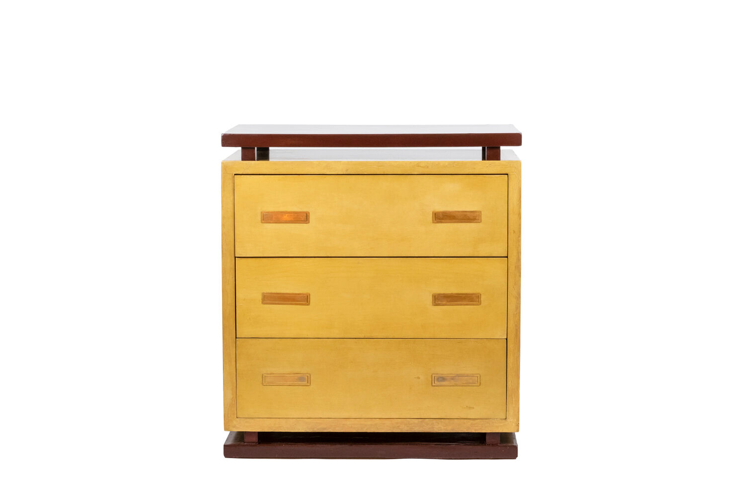 Commode en laque de style art déco, années 1950