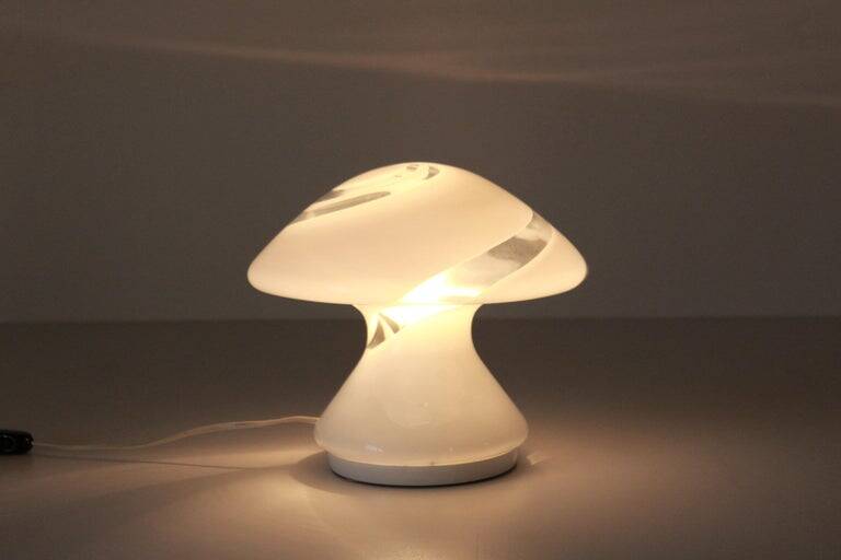 Vintage Table Lamp in Murano Glass, Carlo Nason for Mazzega, Italy 1960s