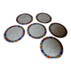 6 plates with compartments Villeroy and Boch Acapulco