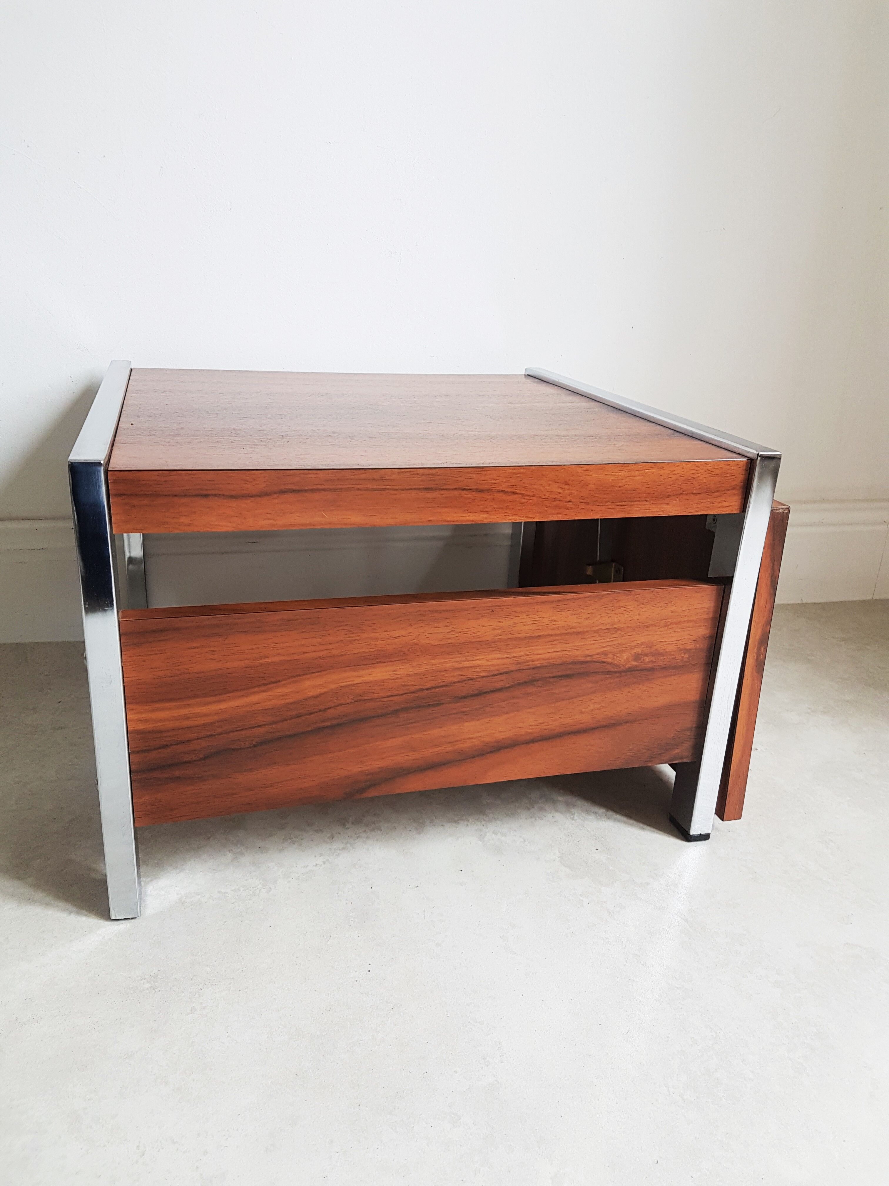 Low chrome and formica table