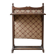 Old wooden fireplace