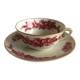 Limoges fine porcelain cup and under cup