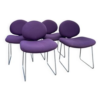 Série de 4 chaises Djinn de Olivier Mourgue