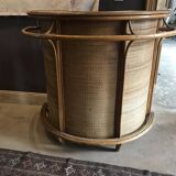 Rattan bar