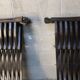 Pair of Antique savonarola folding chairs